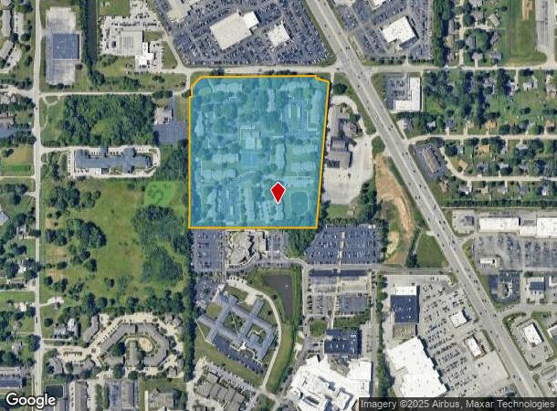  1401 E Stop 12 Rd, Indianapolis, IN Parcel Map