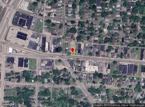  2007 Central Ave, Middletown, OH Parcel Map