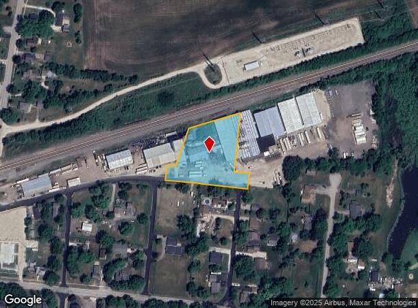  43 Oak St, Bristol, IL Parcel Map