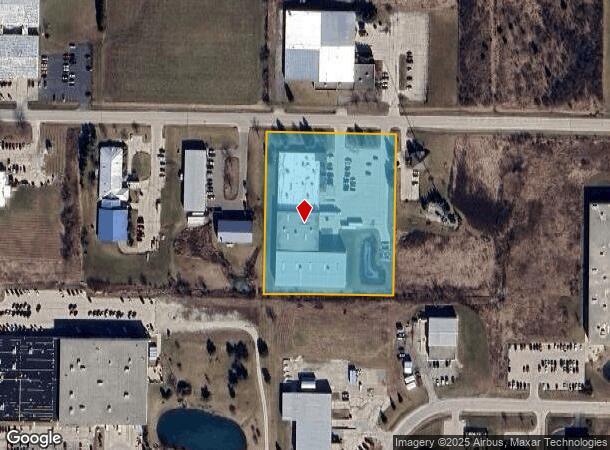  8625 Industrial Dr, Caledonia, WI Parcel Map