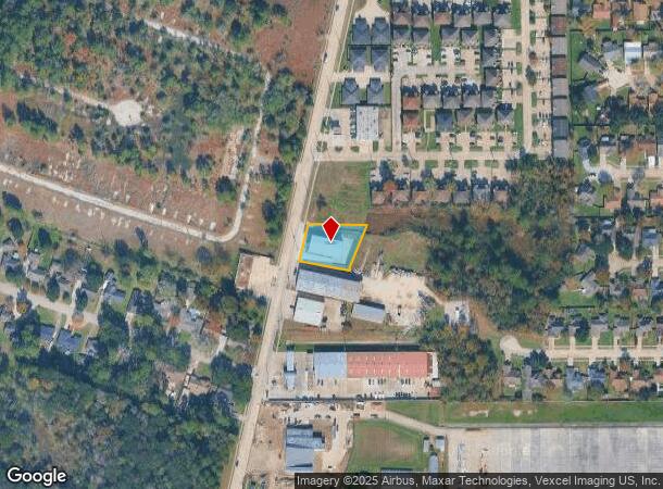  1207 S Houston Ave, Humble, TX Parcel Map