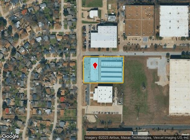  1801 Susan Dr, Arlington, TX Parcel Map