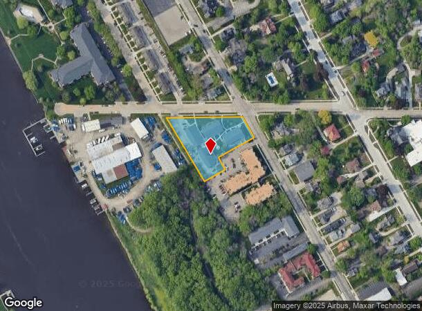  1615 W New York Ave, Oshkosh, WI Parcel Map