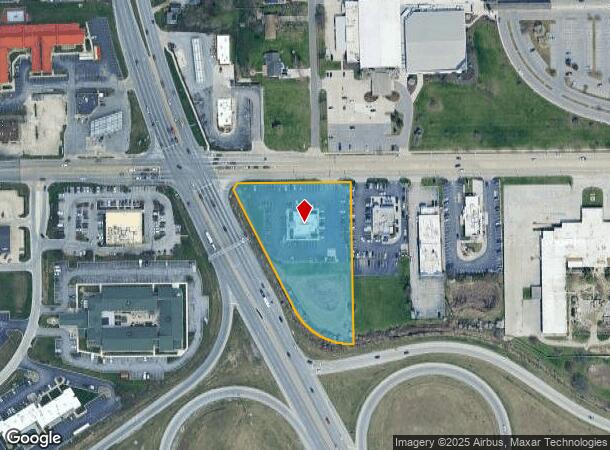  1535 W Washington Center Rd, Fort Wayne, IN Parcel Map