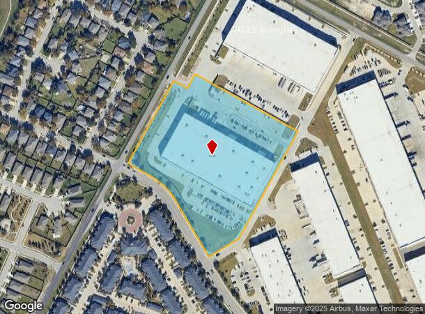 1121 New Meister Ln, Pflugerville, TX Parcel Map