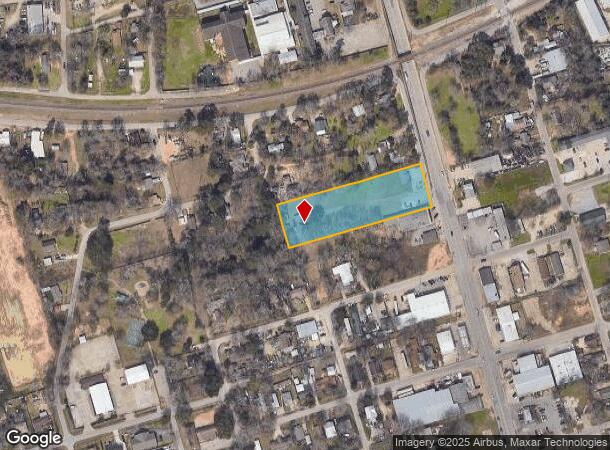 111 S Frazier St, Conroe, TX Parcel Map