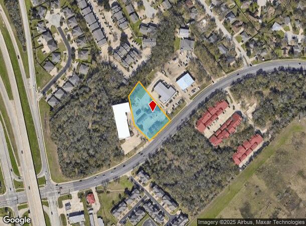  1404 W Villa Maria Rd, Bryan, TX Parcel Map