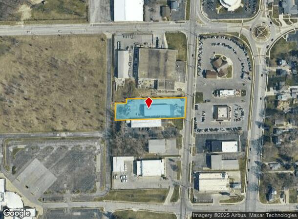  3839 S Main St, South Bend, IN Parcel Map