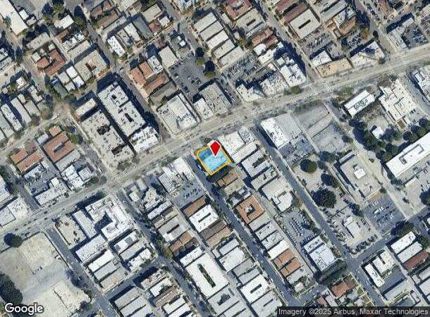  11540 Santa Monica Blvd, Los Angeles, CA Parcel Map
