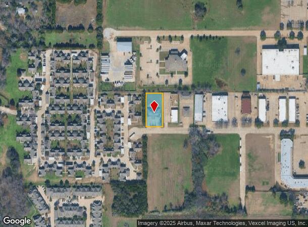 219 Executive Way, Desoto, TX Parcel Map