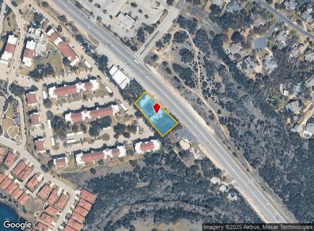 12403 W Highway 71, Bee Cave, TX Parcel Map