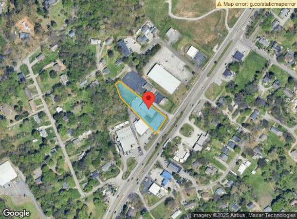  5707 N Broadway St, Knoxville, TN Parcel Map