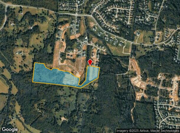 9828 Split Log Rd, Brentwood, TN Parcel Map