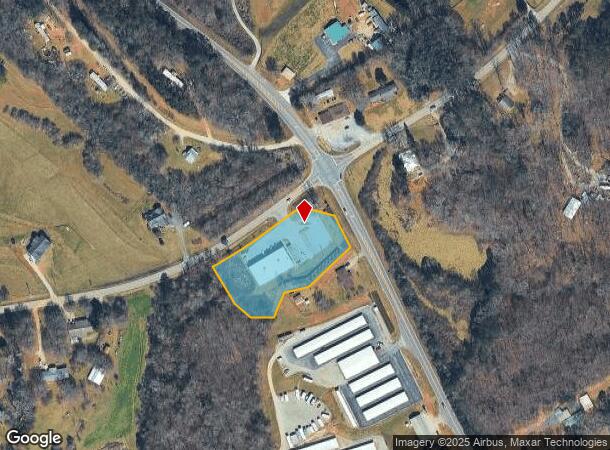 4034 Pea Ridge Rd, Cornelia, GA Parcel Map