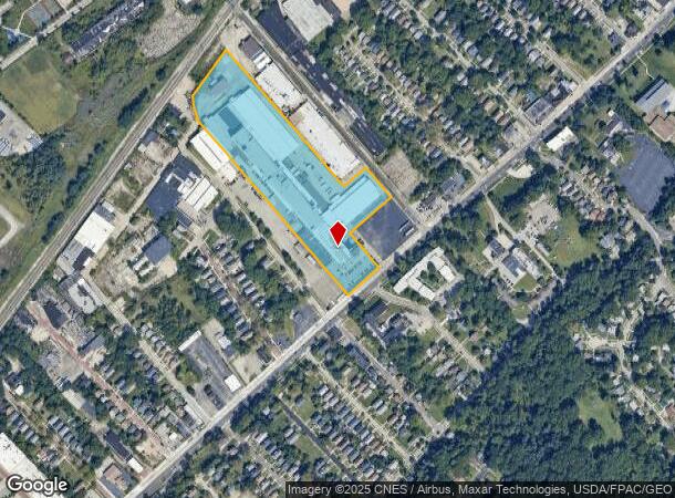 17325 Euclid Ave, Cleveland, OH Parcel Map