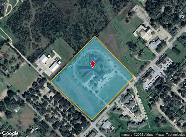 1401 Eagle Lake Rd, Sealy, TX Parcel Map