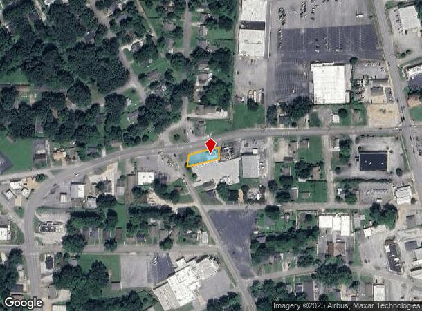  1406 N Pine St, Florence, AL Parcel Map