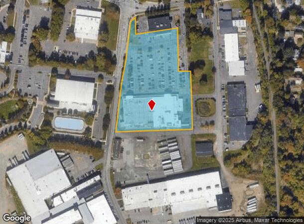 5 E Silver St, Westfield, MA Parcel Map