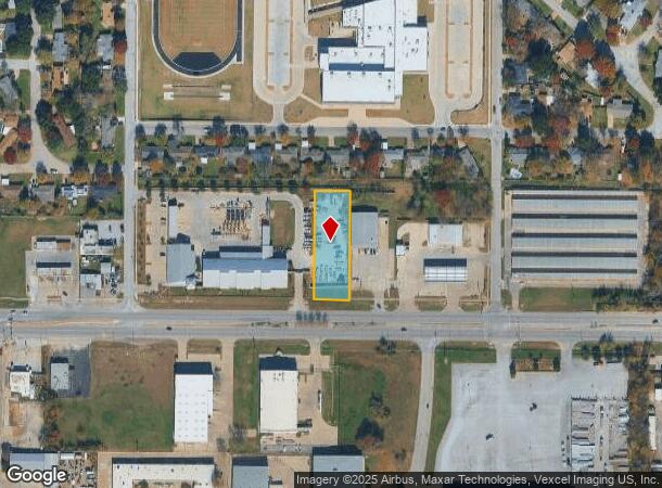  7451 Baker Blvd, Richland Hills, TX Parcel Map
