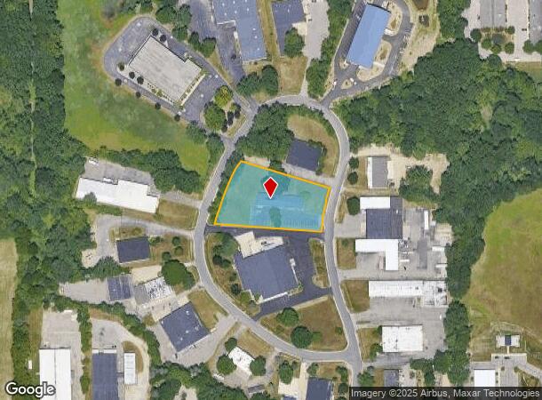 107 Enterprise Dr, Ann Arbor, MI Parcel Map
