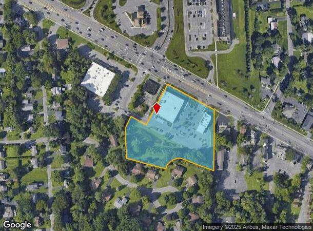  6820 E Genesee St, Fayetteville, NY Parcel Map