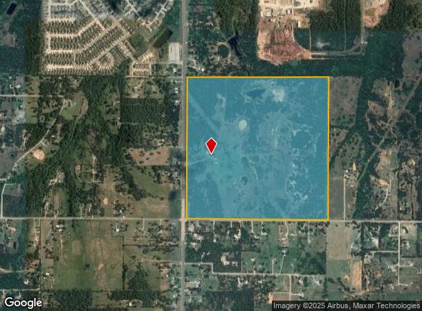  1260 S Harrah Rd, Harrah, OK Parcel Map