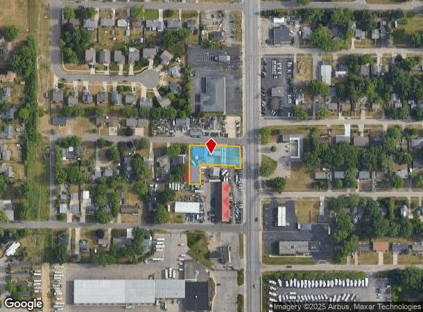  7061 Division Ave S, Grand Rapids, MI Parcel Map