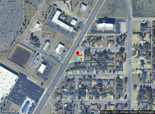 100 E 28Th Ave, Pampa, TX Parcel Map