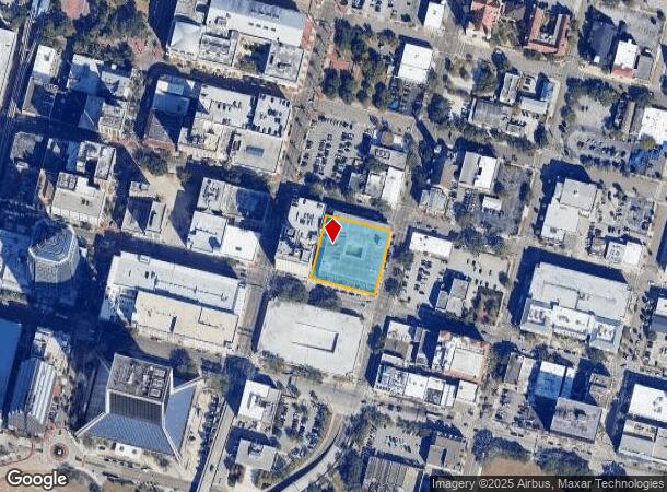 40 E Adams St, Jacksonville, FL Parcel Map