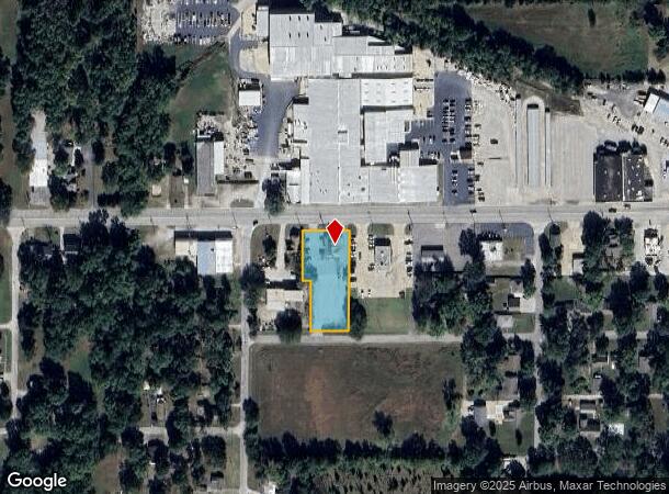  3400 Main St, Parsons, KS Parcel Map