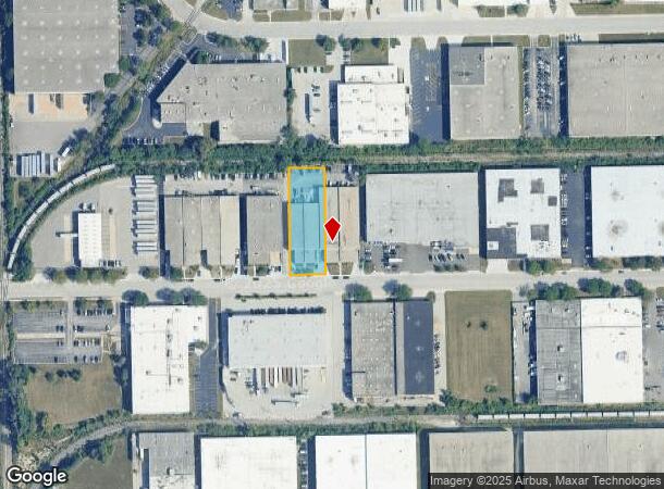 870 Greenleaf Ave, Elk Grove Village, IL Parcel Map