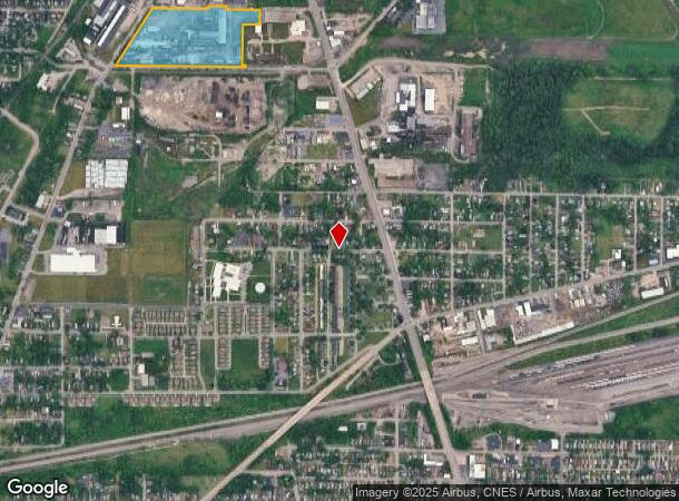 3801 Highland Ave, Niagara Falls, NY Parcel Map