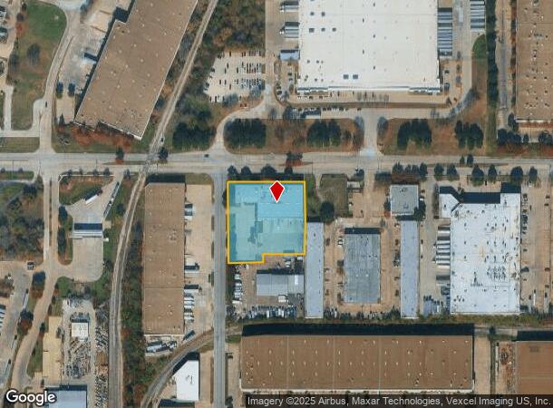  2522 109Th St, Grand Prairie, TX Parcel Map