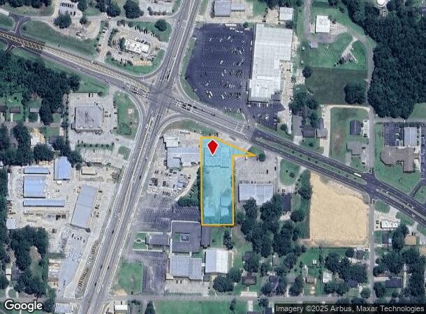  608 Highway 43 N, Picayune, MS Parcel Map