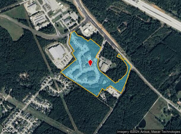  114 Ballentine Crossing Ln, Irmo, SC Parcel Map