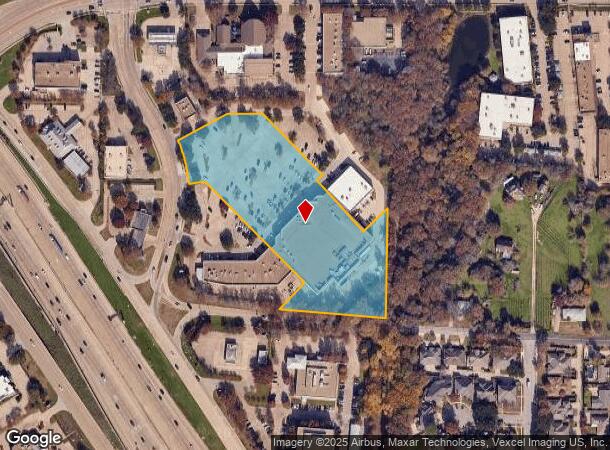 302 S Park Blvd, Grapevine, TX Parcel Map