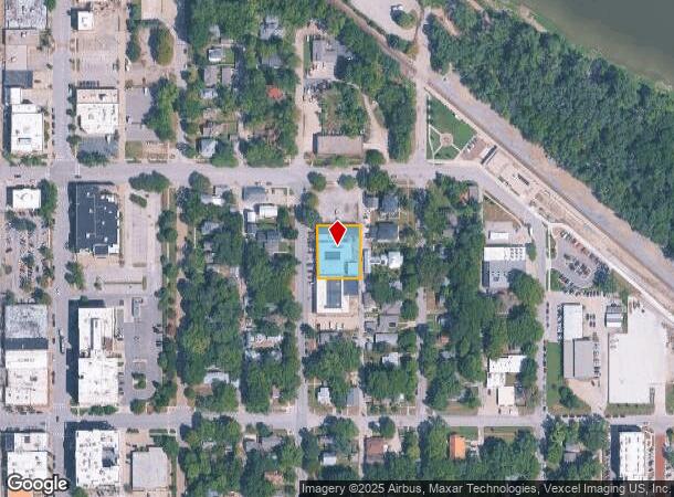 708 Connecticut St, Lawrence, KS Parcel Map