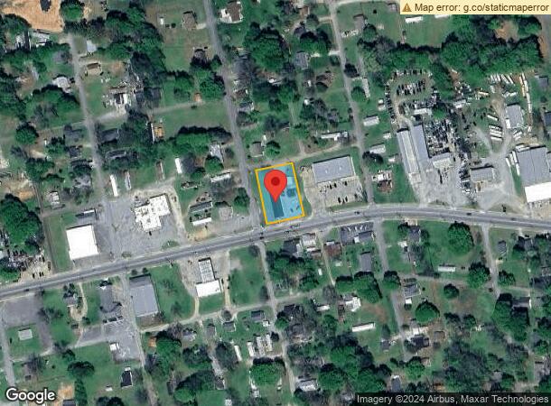  1703 Cherokee Ave At 10Th St, Gaffney, SC Parcel Map