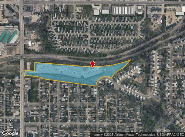 950 N Cliff Ave, Sioux Falls, SD Parcel Map