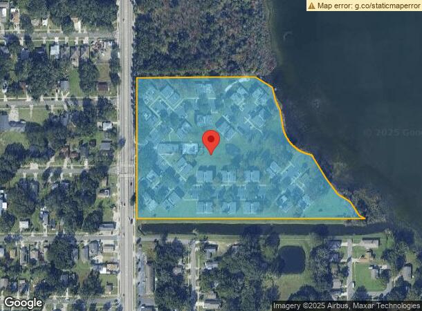  701 S Ivey Ln, Orlando, FL Parcel Map