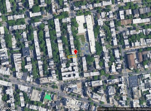 72 Downing St, Brooklyn, NY Parcel Map