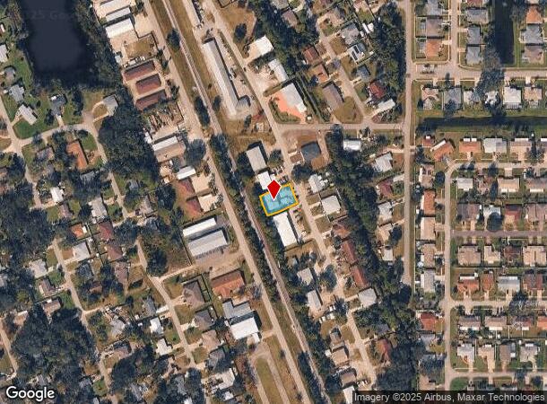 2016 Guava Dr, Edgewater, FL Parcel Map