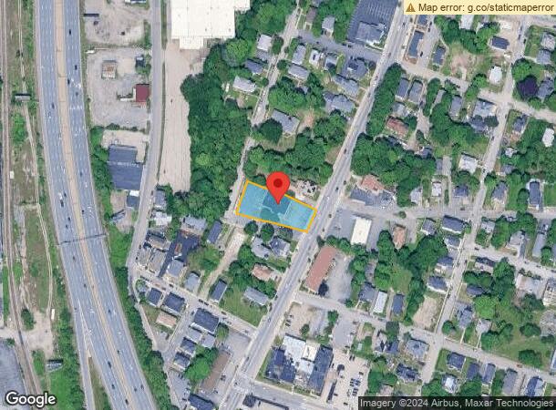  130 Lincoln St, Worcester, MA Parcel Map