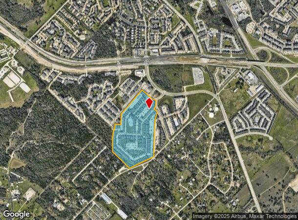  2300 Cottage Ln, College Station, TX Parcel Map