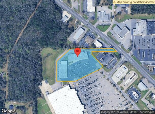  7855 Moffett Rd, Semmes, AL Parcel Map