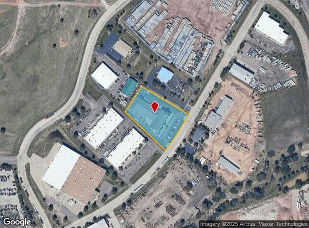 599 Topeka Way, Castle Rock, CO Parcel Map