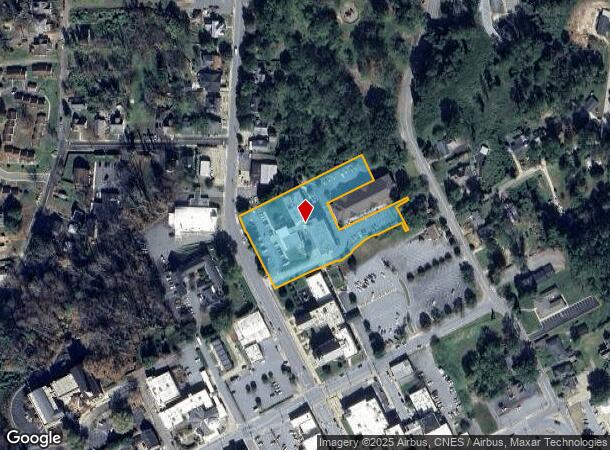  318 N Main St Nw, Lenoir, NC Parcel Map