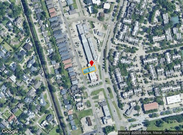 1827 Hickory Ave, New Orleans, LA Parcel Map