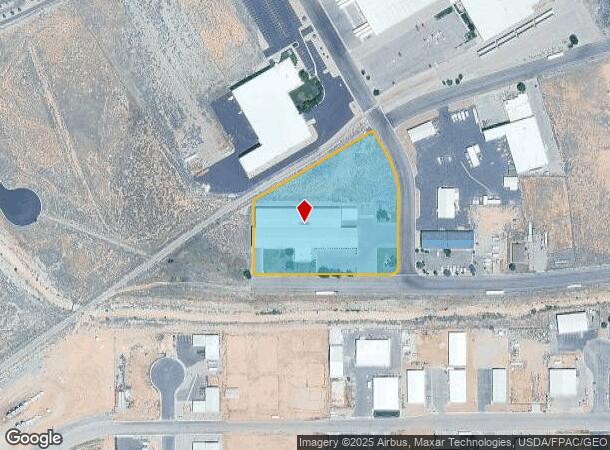 2402 W Industrial Way, Cedar City, UT Parcel Map