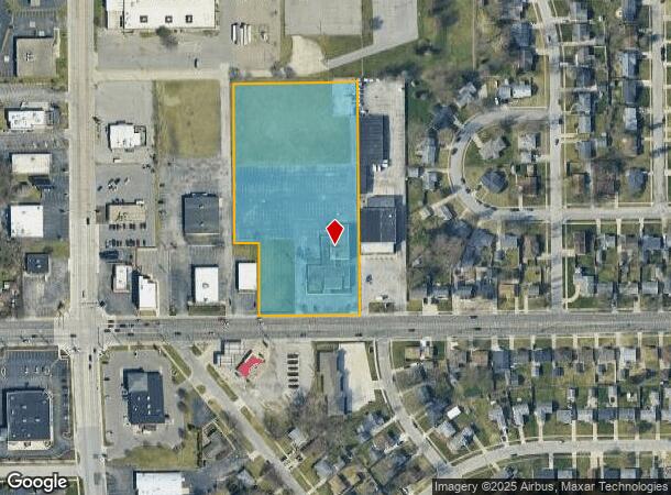  2405 E Edison Rd Union Hall Rd, South Bend, IN Parcel Map